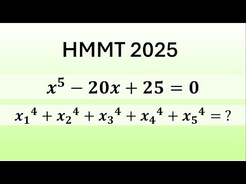Harvard-MIT Math Tournament 2025 | An Amazing Algebra Challenge
