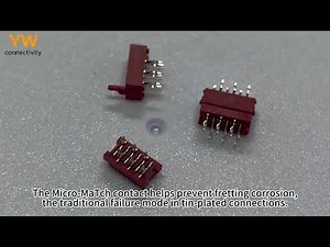 Small in size, big in performance! 1.27mm Micro Match connectors #YWconnectors