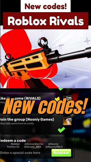New Codes for Rivals Roblox - All new Roblox Rivals Codes February 21, 2026