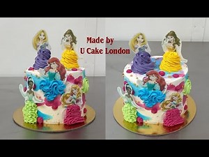 How to make a princess cake with pineapple flavour