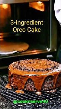 3-Ingredient Oreo Cake Tutorial | Quick Microwave Dessert Anyone Can Make