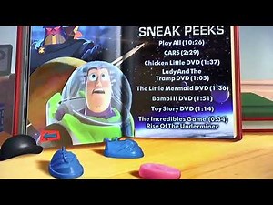 Toy Story 2 (1999) DVD menu walkthrough