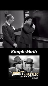 247K views · 6K reactions | Abbott & Costello Simple Math  #abbottandcostello #petesclassics #nicetoremember | Johnny Carson Lovers | Facebook