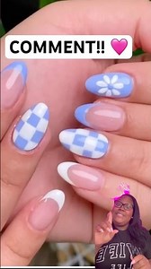 Which Nails you choosing? #nails #reaction #greenscreen #nailtech #shorts