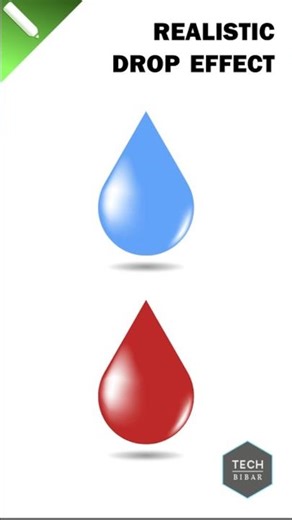 Realistic Water & Blood Drop 💧🩸 | CorelDRAW Magic ✨