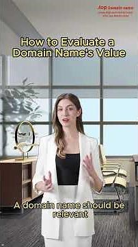 How to Evaluate a Domain Name's Value #domain