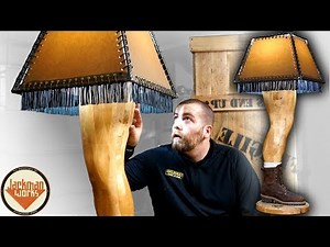 Building "A Christmas Story" Leg Lamp (the MANLY version)