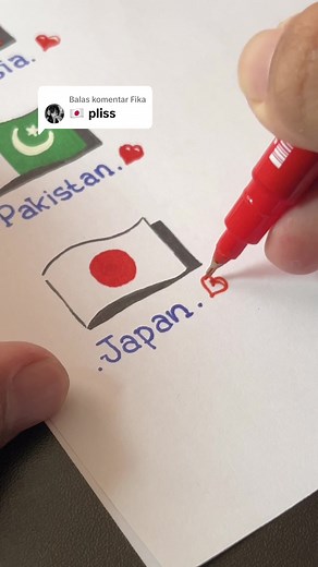 Simple Draw of Japan Flag | Graphic Art | Art | Talents