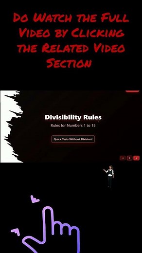 Divisibility Rules Made Super Easy! | Learn 1 to 15 With Examples