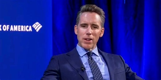 Watch: Josh Hawley flees stage as protesters yell 'shame'