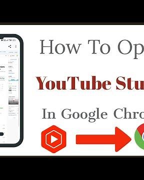 How to open YouTube Studio in Google Chrome on Mobile | Open Desktop Version of YT Studio in Mobile