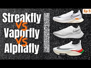 Nike Streakfly Vaporfly Alphafly comparison over 30k LONG marathon training session!