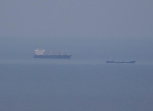 Ships backed up in Black Sea lanes as Russia warning shots raise tensions