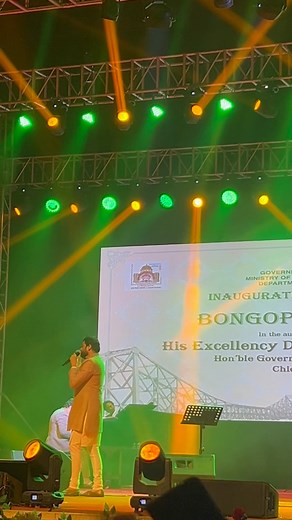 They need no introduction, but in case you’ve been living under a rock, the musical duo Sourendro—Soumyojit 🎙️ It’s such a privilege to hear them live 🥰 | Priyanka Das