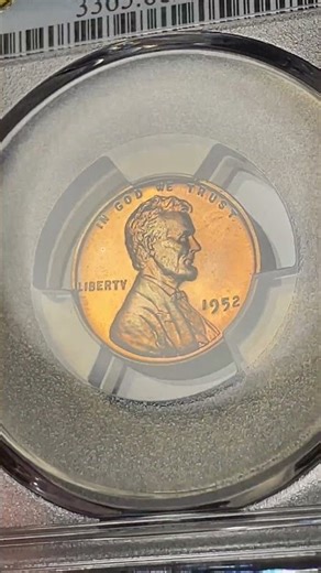 1952 Proof Wheat Cent #coins #coin #coincollector #coincollection