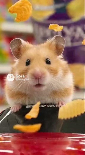 Hamster Driving a Toy Car Goes Completely Out of Control 😂🚗🐹