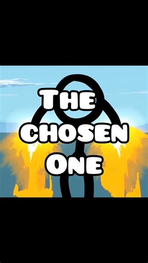 the chosen one- stick review #1 #stickfigure #stickman #alanbecker #thechosenone #shorts