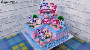 350K views · 2.1K reactions | Pony cake for girls  | Cake Art Ideas | Facebook
