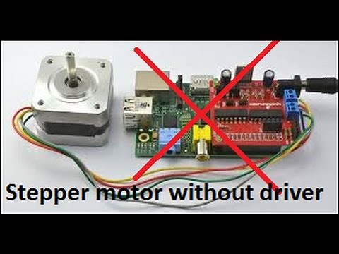 HACKED: Stepper motor without driver!