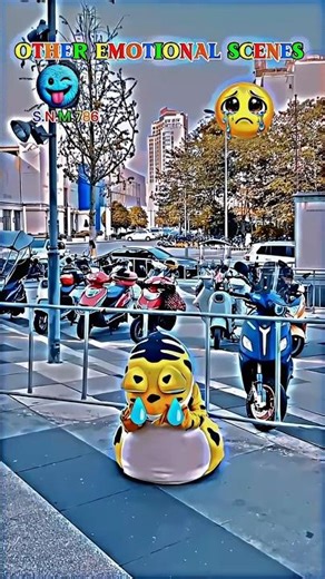 The man burst the frog’s balloon, and he started crying 😢#CryingFrog #SadMoment🎈😭 #BalloonPop