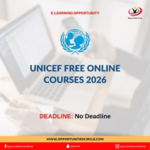 UNICEF Free Online Courses with Free Certificates 2026 - Opportunities Circle