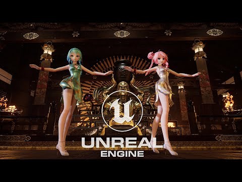 [MMD] [UE] Hatsune Miku, Megurine Luka / 初音ミク, 巡音ルカ | Magnet 4K 60FPS