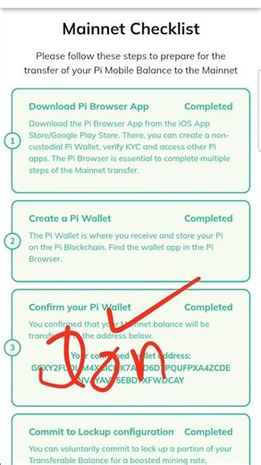 Pi Mainnet Checklist 3 Step | Pi Network New Update