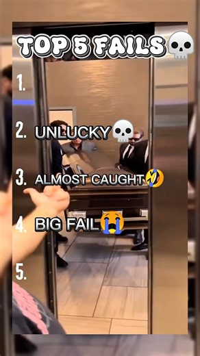 Elevator fail 😭