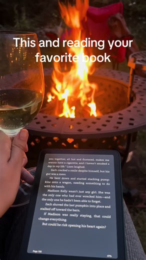 This and reading you favorite book? Yes please! Hello fall