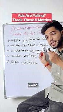 Ads Are Failing? Track These 5 Custom Metrics in Meta Ads| D2C by Nikhil