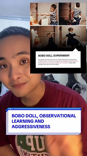 Bobo Doll, Observational Learning and Aggressiveness #LearnItOnTikTok #ResearchPH #BLEPP #EduWow #LearnWithAnthony