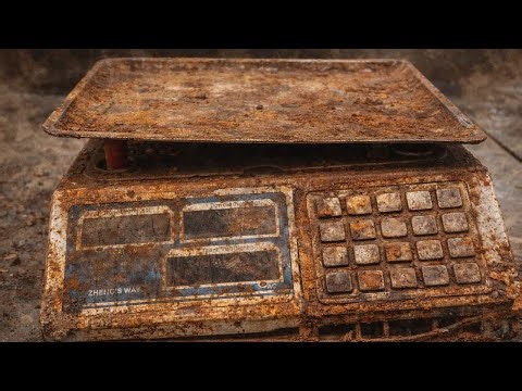 Extreme Restoration of a Damaged Electronic Scale | Full Repair Process