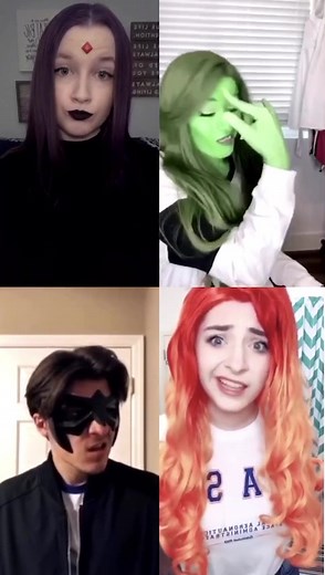 where's our cyborg at? #teentitans #titans #raven #starfire #nightwing #beastboy #cyborg #fyp #foryou @jensenavenger @justjaredcos @caoimhemorris