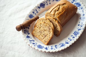 お茶とくるみのパウンドケーキのレシピ