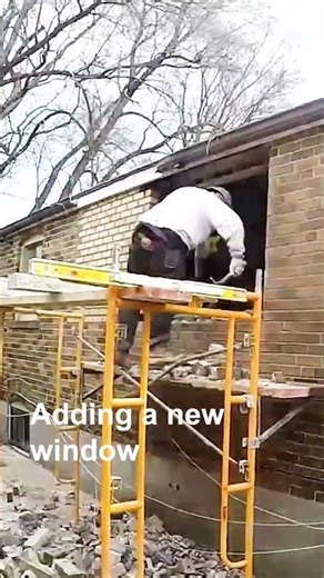This Window Fits Perfectly #Construction #DIY
