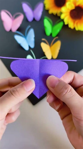 Origami Butterfly Tutorial Handmade Origami Origami Tutorial Simple Origami Parent-Child Handmad