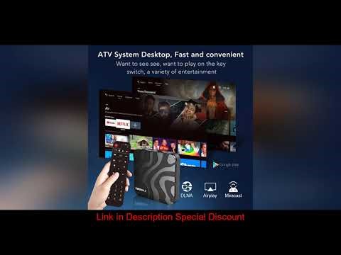 T95 Max Smart TV Box Android 12 Allwinner H618 Chip Dual-band WiFi 2.4G/5G Bluetooth5.0 Support Goog