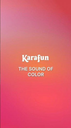 The Sound of Colors 🎨