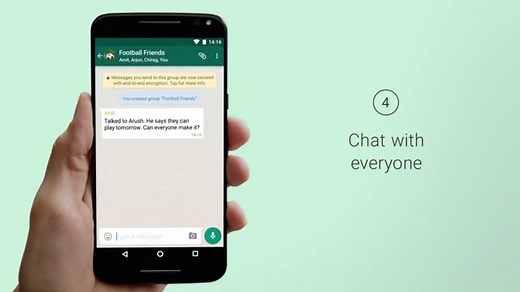 WhatsApp explains how to make a group chat on phone