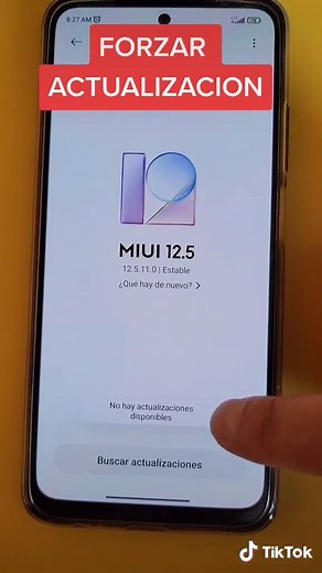 FORZAR actualización MIUI 12 & MIUI 12.5 EN #XIAOMI solo 3 TOQUES. #xiaomi #MIUI #MIUI #actualizacion #redmi #viral #buenosdias