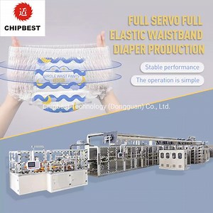 [Hot Item] Good Price Full Automatic Factory T Shape I Shape Pull up Pants Type Pampering Baby Diaper Machine Diaper Making Machine Production Line