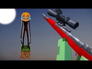 Hunting 10 of the WORST Horror Mods with Guns in ONE BLOCK