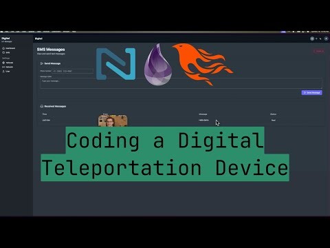 I Coded a Digital Teleportation Device