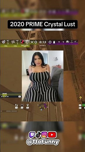 2020 PRIME Crystal Lust #shorts #r6 #troll