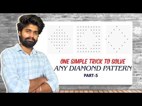 Learn Tricks to Solve Diamond Patterns | Master Patterns - Day 5 | CodingFataka
