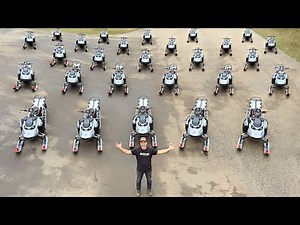 Unboxing 30 BRAND NEW Snowmobiles