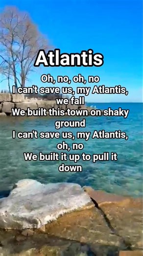 Trending Song Atlantis Lyrics🎶.#shorts #lyrics #songlyrics #atlantis #atlantislyrics