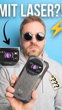 Smartphone with Laser & Thermal Camera?! What can the FOSSIBOT F115 Ultra do? #smartphone #fossib...