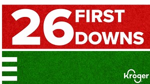 The Buckeye offense moved the rock last night as they picked up 2️⃣6️⃣ first downs against the Zips Kroger helps you Pickup as well! You choose your pickup time, then they’ll hand off to you, and you take it all the way to the house. #GoBucks | Ohio State Buckeyes
