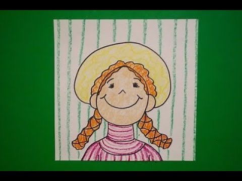 Let's Draw Anne Shirley of the Green Gables!